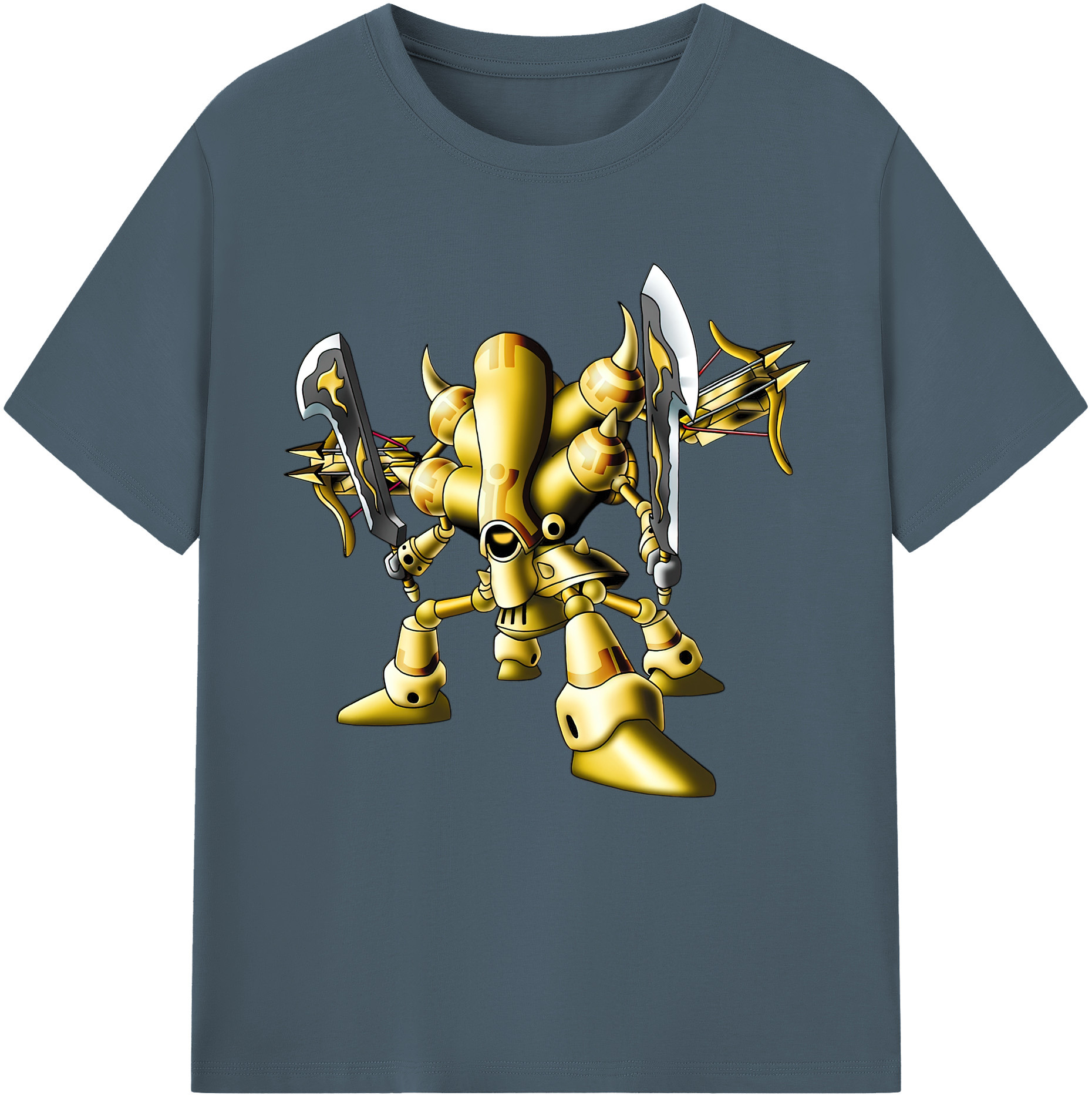 （画像用） ドラゴンクエスト Doragon Kuesuto Dragon Quest 綿100％半袖Tシャツ（フロントプリント）